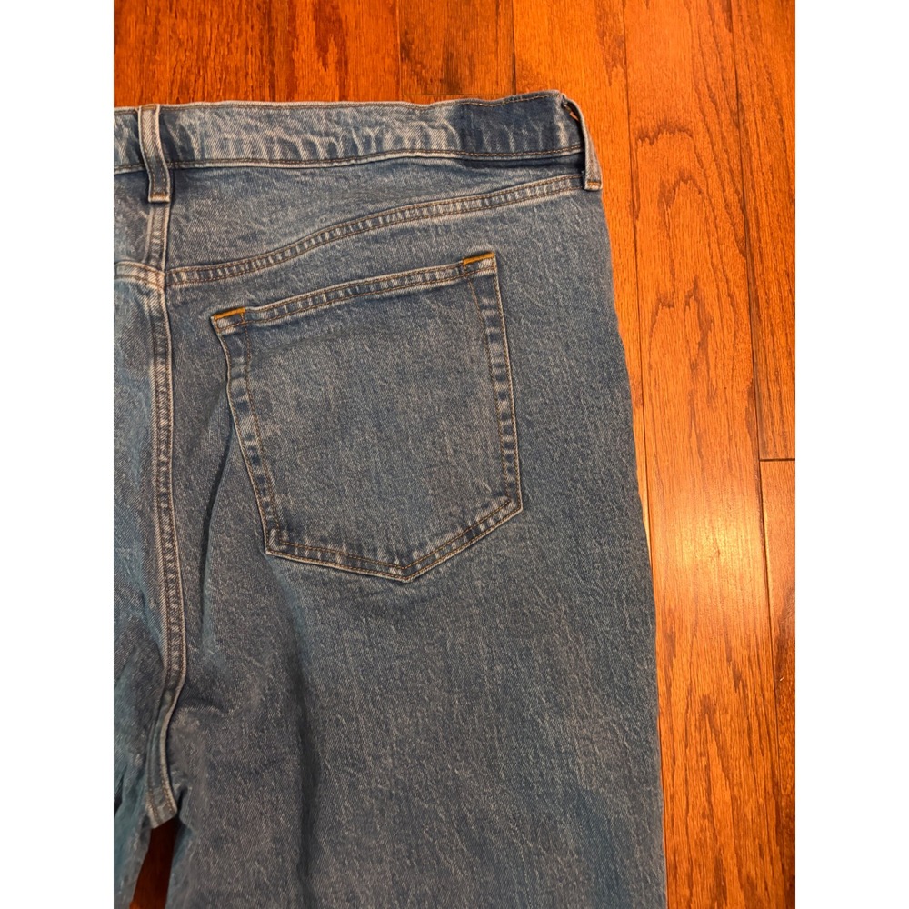 Abercrombie & Fitch The 90's Straight Ultra High Rise Jeans Size 36x22 - Picture 10 of 11